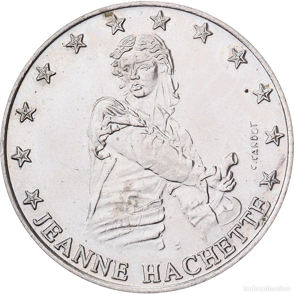 Monete antiche di Europa: [#1526916] Francia, 2 Euro, Beauvais - Jeanne Hachette, 1997, Sin informaci&oacute;n, MBC