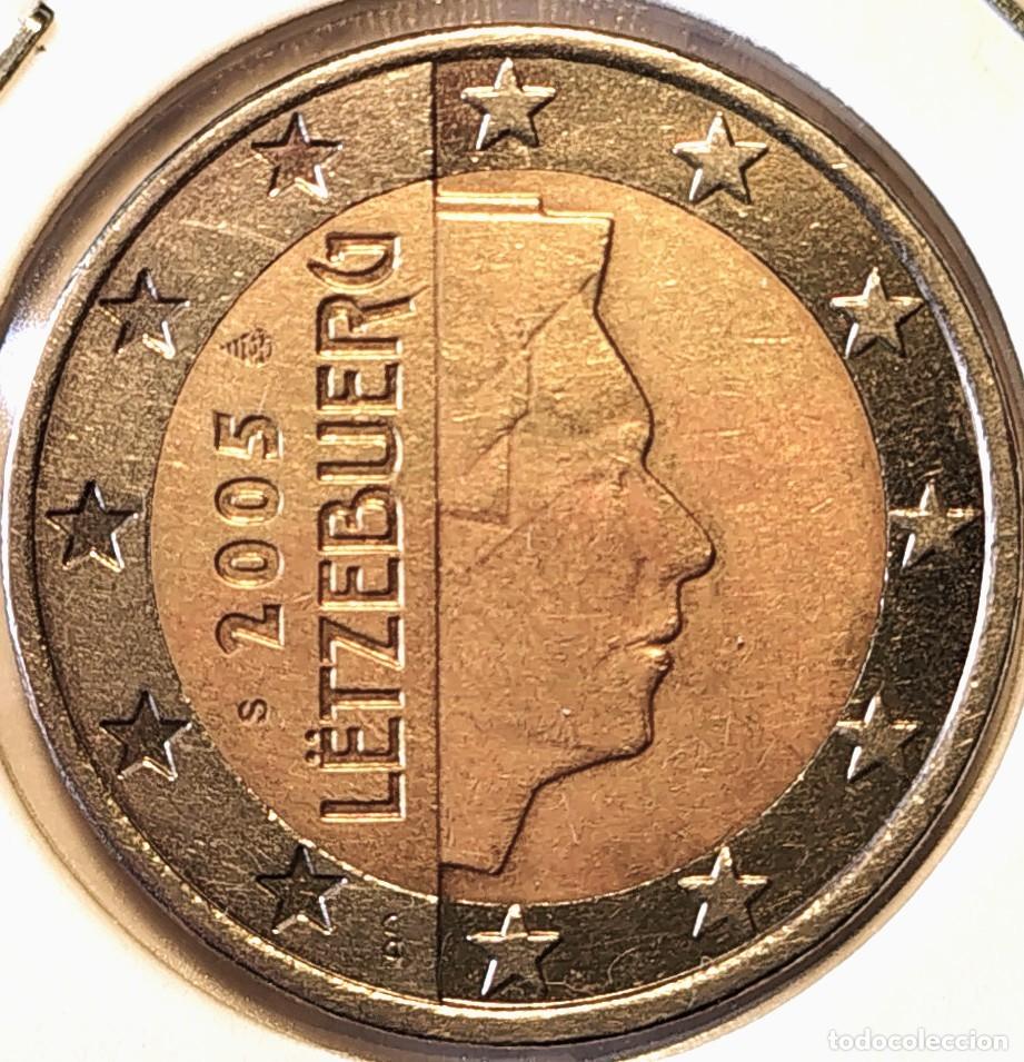 Monete antiche di Europa: LUXEMBURGO (2002-) - 2 EUROS 2005 - ENRIQUE - A - 8,50 GR. BIMETALICA - DIAMETRO 25,75 mm - MB