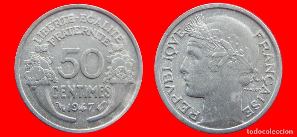 Monedas antiguas de Europa: 50 CENTIMOS 1947 ALUMINIO FRANCIA-139430