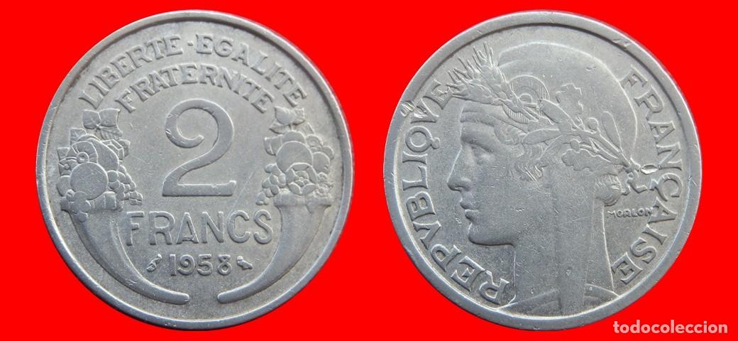 Monedas antiguas de Europa: 2 FRANCOS 1948 ALUMINIO FRANCIA-139439