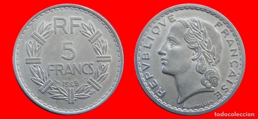 Monedas antiguas de Europa: 5 FRANCOS 1948 ALUMINIO FRANCIA-139440