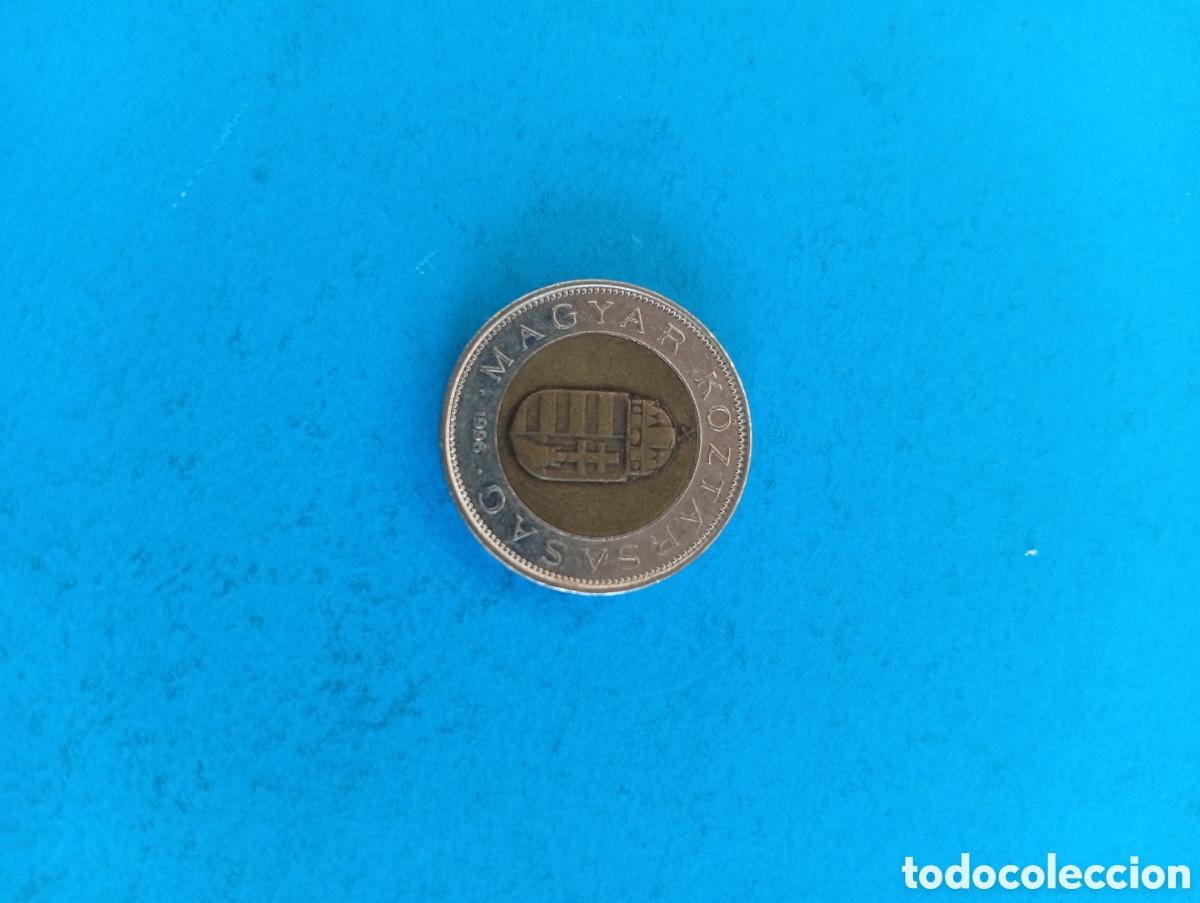 Alte M&uuml;nzen aus Europa: 100 forint de Hungr&iacute;a 1996