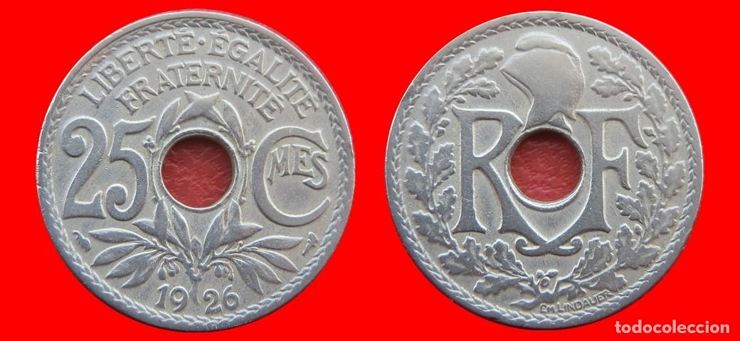 Monete antiche di Europa: 25 CENTMOS 1926 FRANCIA-139451