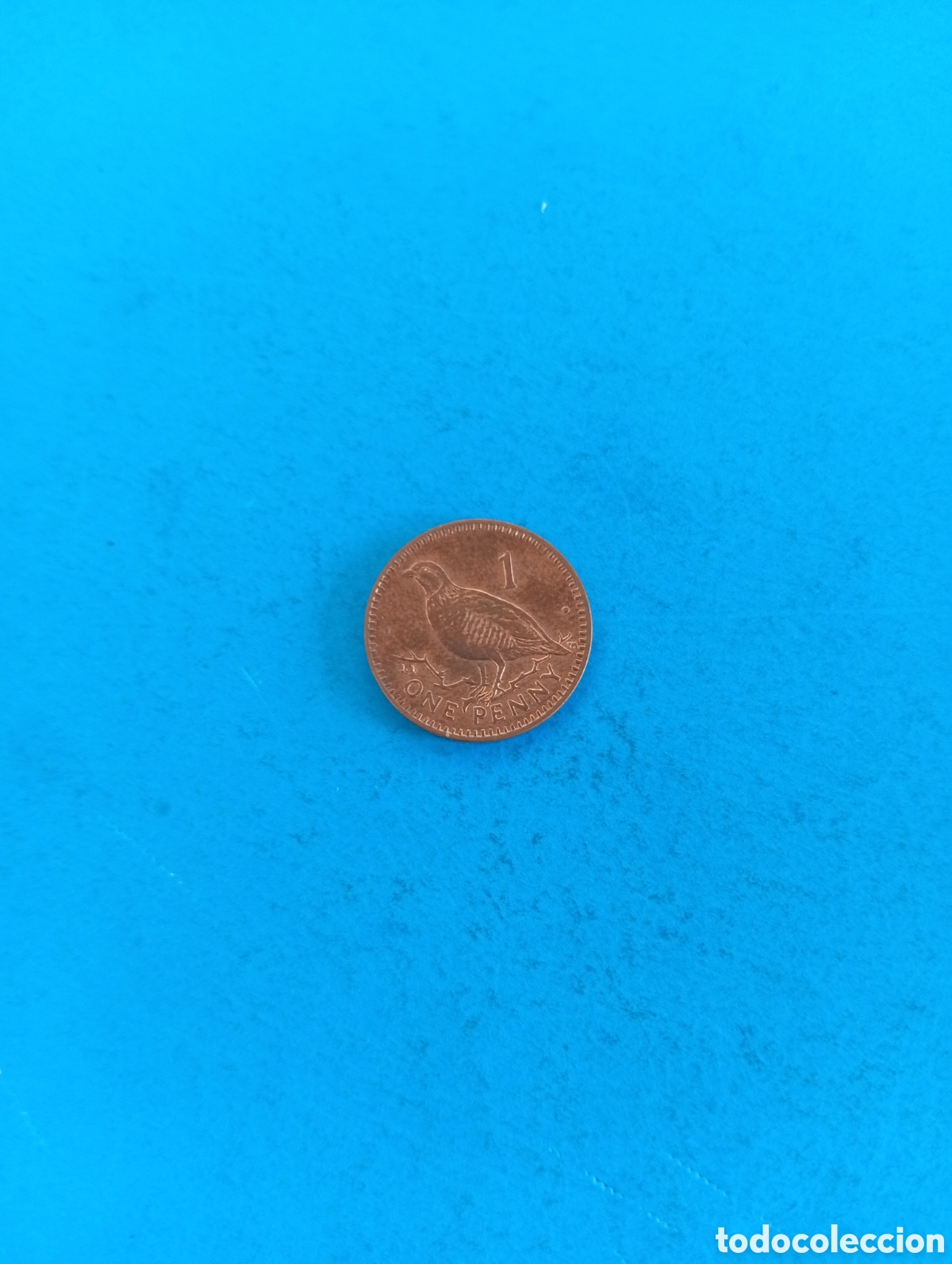 Alte M&uuml;nzen aus Europa: 1 penique de Gibraltar 2002