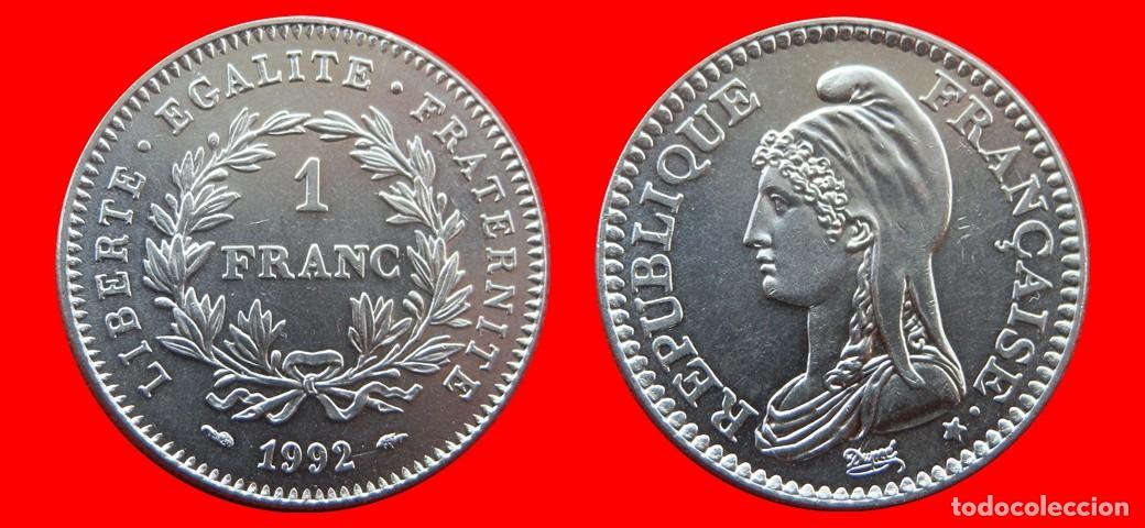 Monete antiche di Europa: 1 FRANCO 1992 FRANCIA-139459