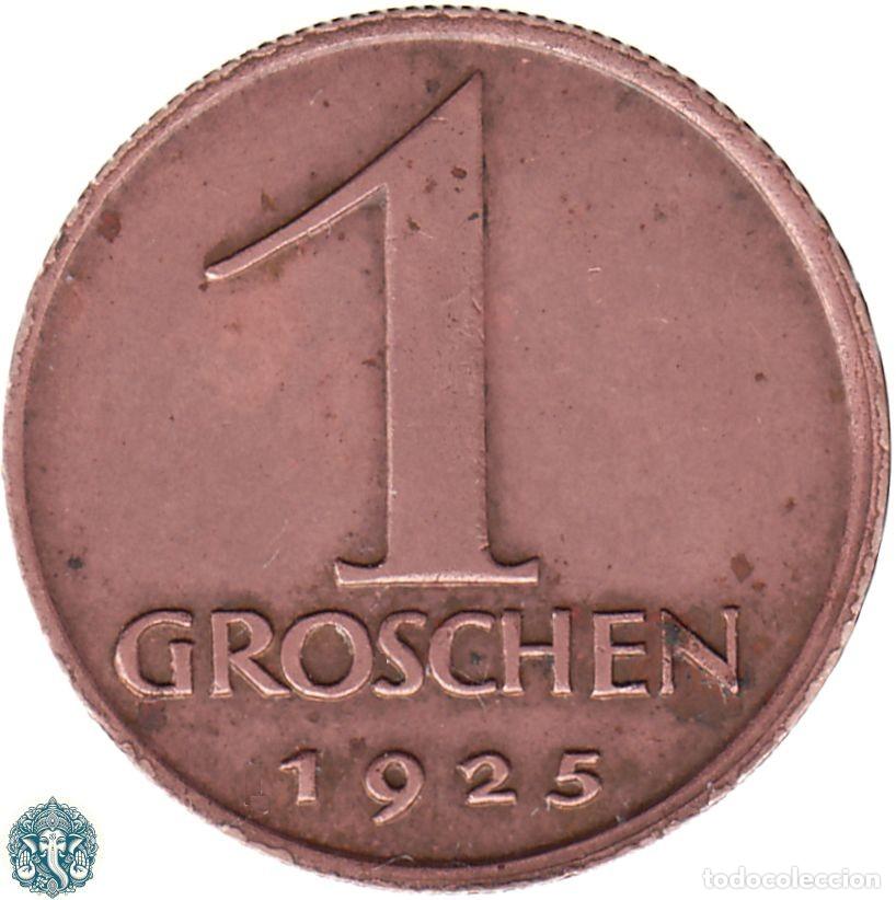 Monedas antiguas de Europa: AUSTRIA 1 Groschen 1925 KM#2836 - Foto 2