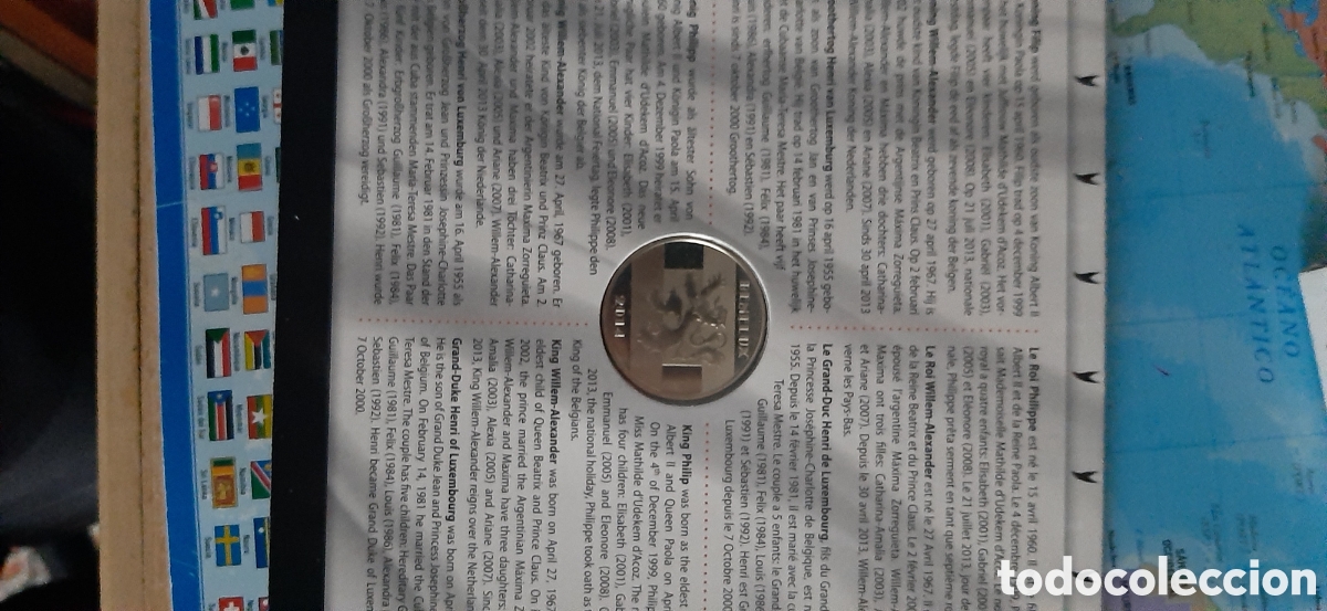 Monedas antiguas de Europa: TRIPTICO BENELUX 2014 - Foto 2