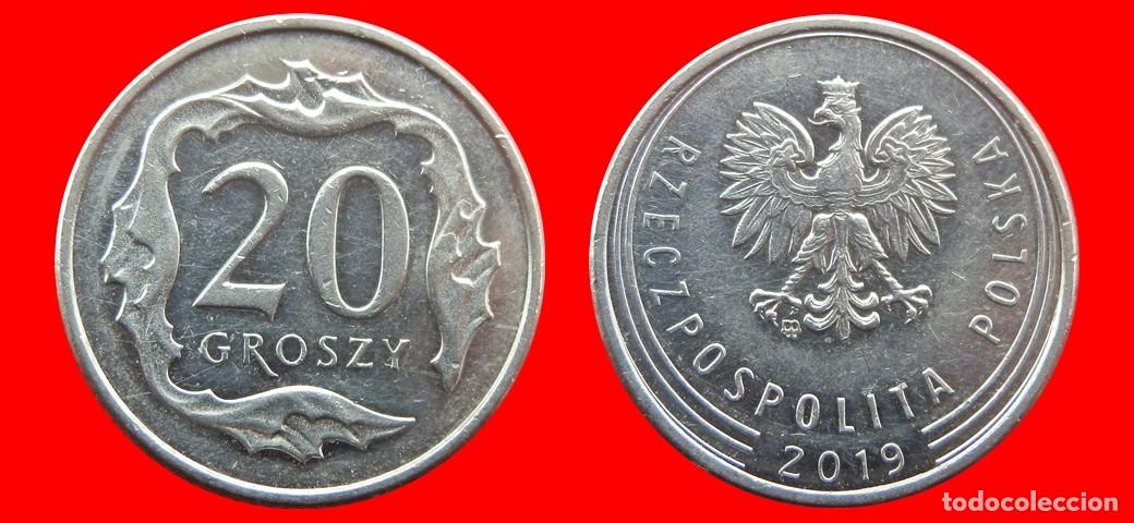 Monedas antiguas de Europa: 20 GROSZY 2019 POLONIA-139539