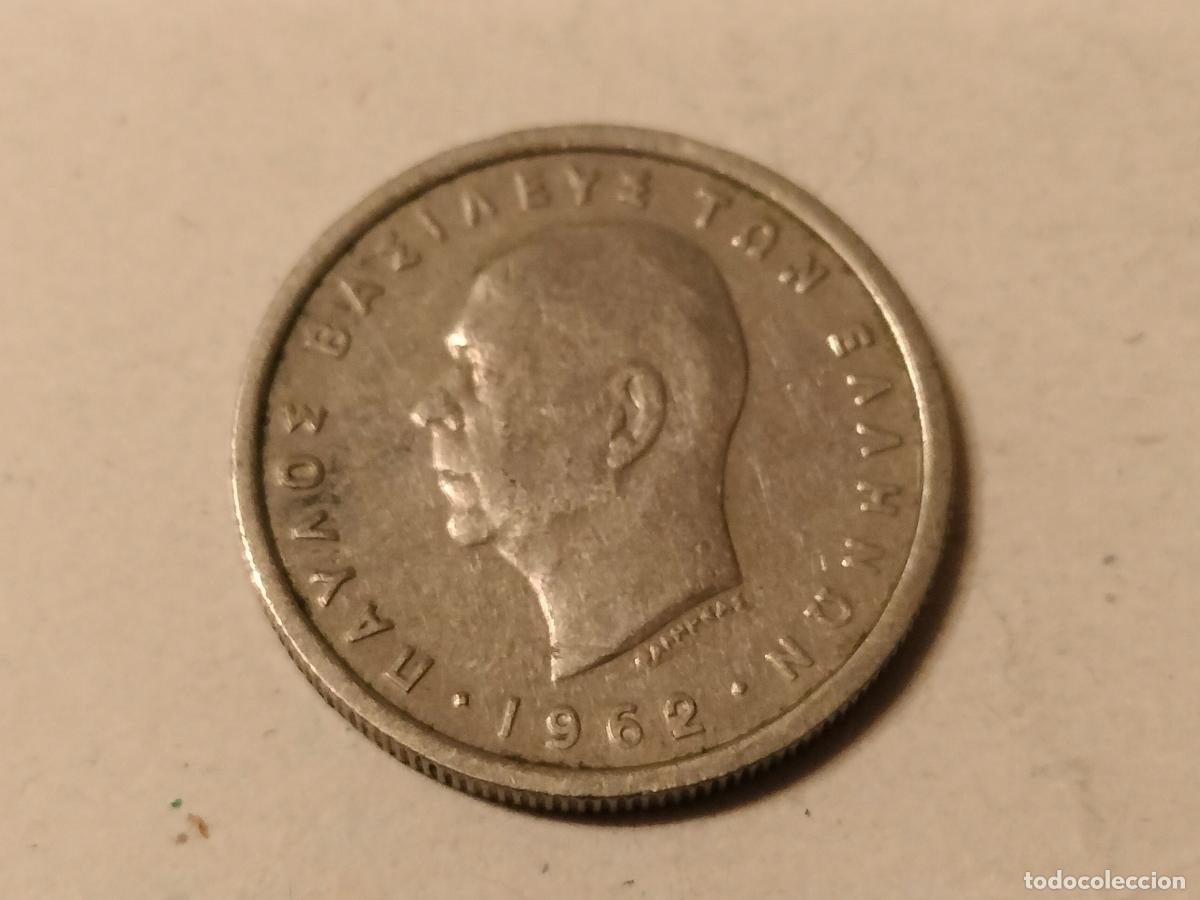 Monete antiche di Europa: MONEDA DE GRECIA 1 DRACMA 1962 BUEN ESTADO VER FOTOS