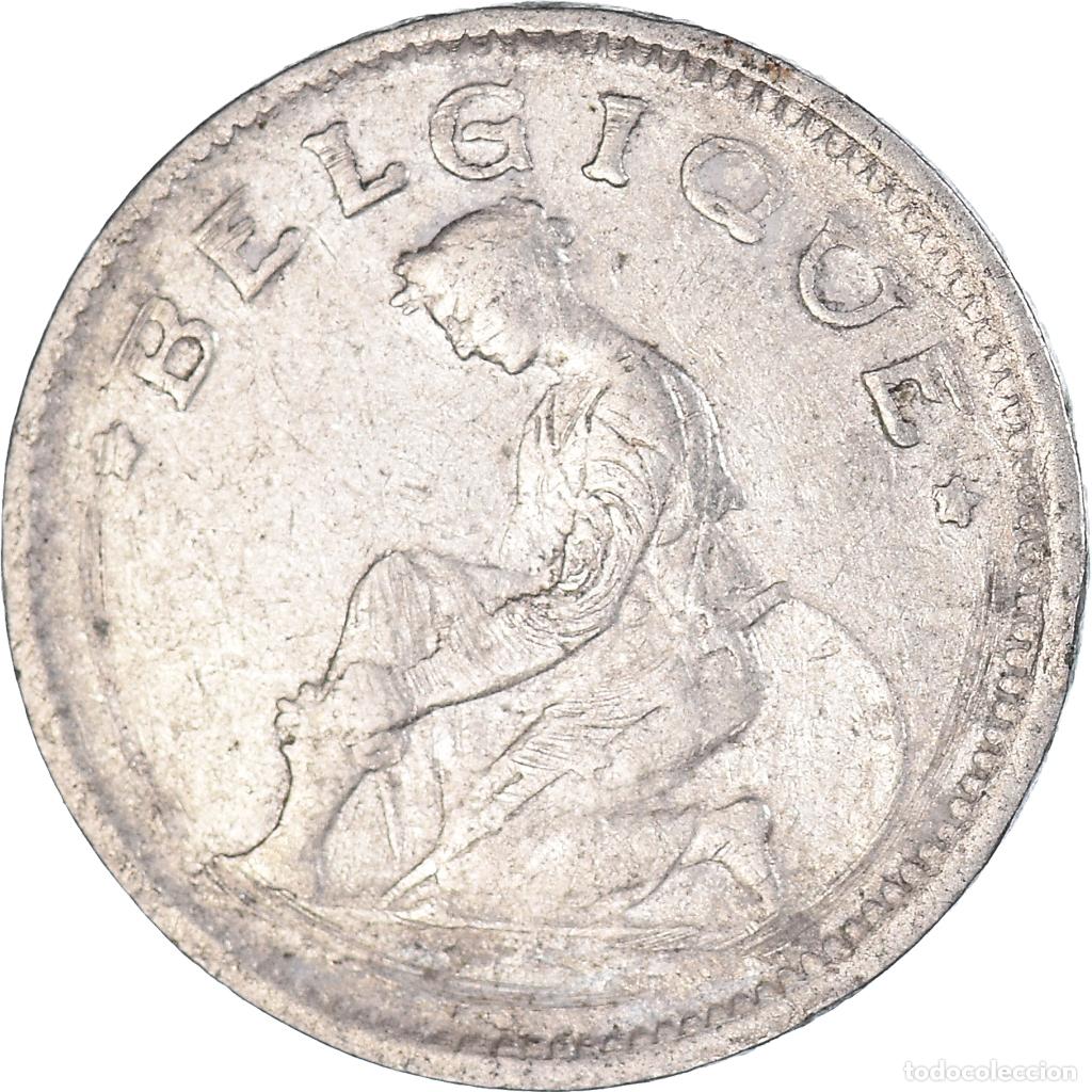 Moedas antigas da Europa: [#1420858] Moneda, B&eacute;lgica, 50 Centimes, 1923