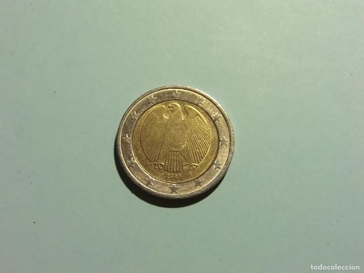 Old Coins of Europe: ALEMANIA 2 EUROS 2021 - F - MBC.