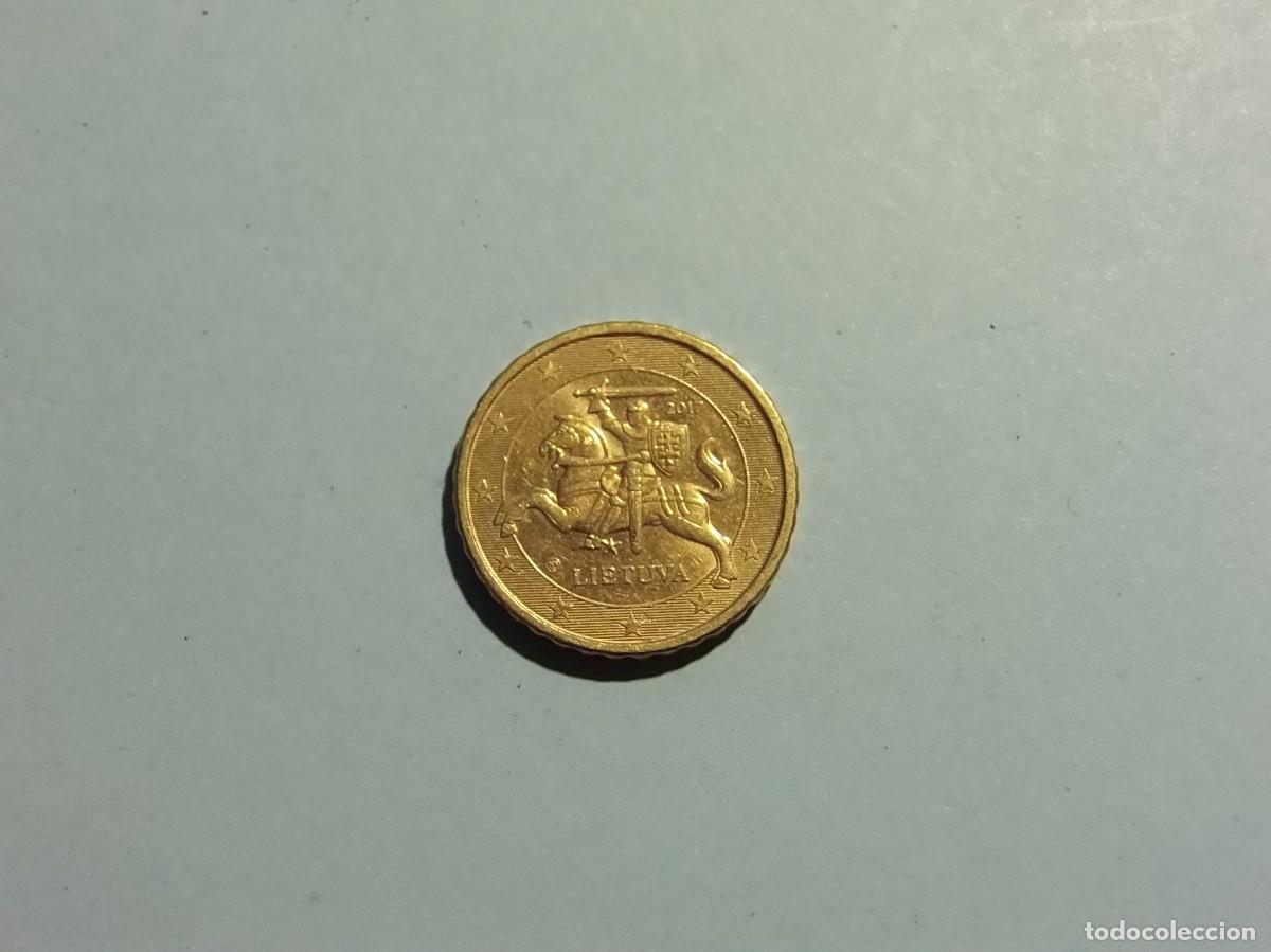 Monedas antiguas de Europa: LITUANIA 10 CENTIMOS 2017 - MBC. - Foto 1