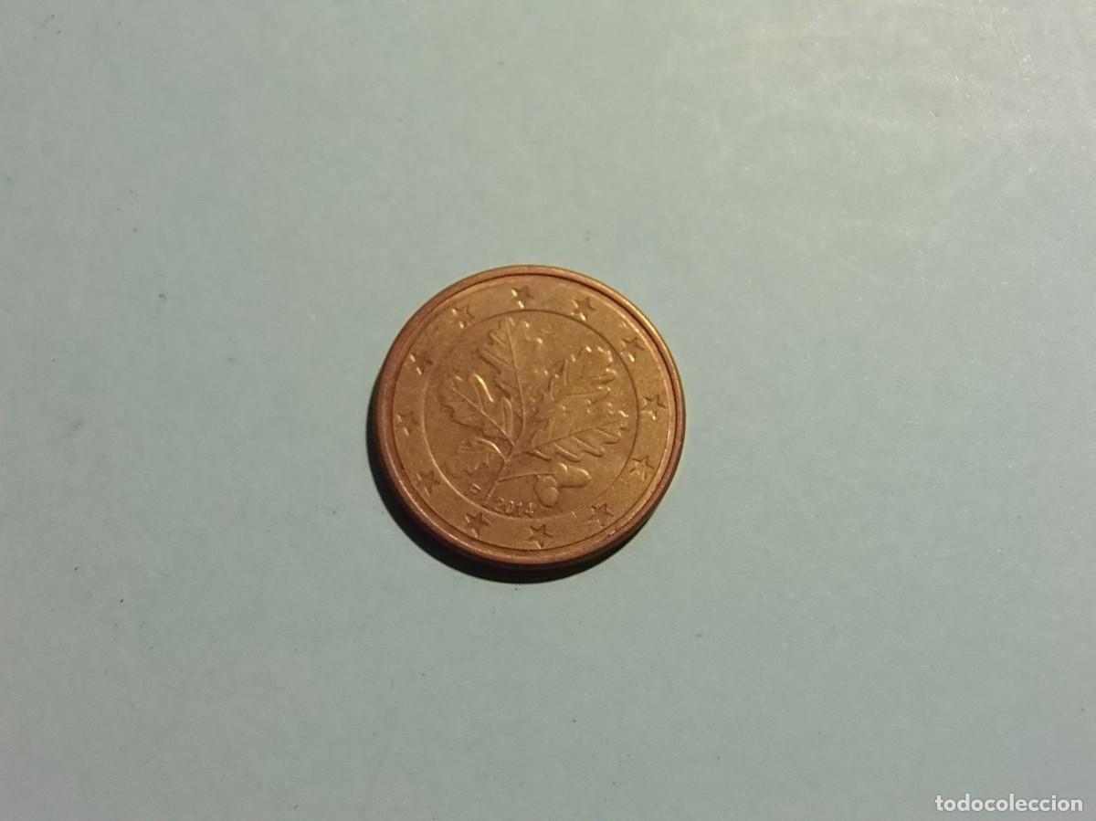 Old Coins of Europe: ALEMANIA 5 C&Eacute;NTIMOS 2014 - F - BC.