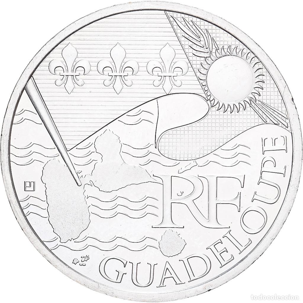 Monete antiche di Europa: [#1512444] Francia, 10 Euro, Guadeloupe, 2010, Paris, FDC, Plata, Gadoury:EU399, KM:1655