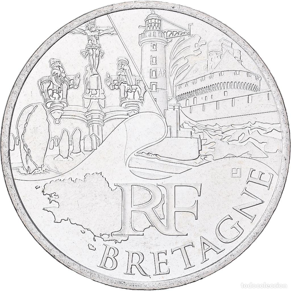 Monete antiche di Europa: [#1512346] Francia, 10 Euro, 2011, Plata, SC