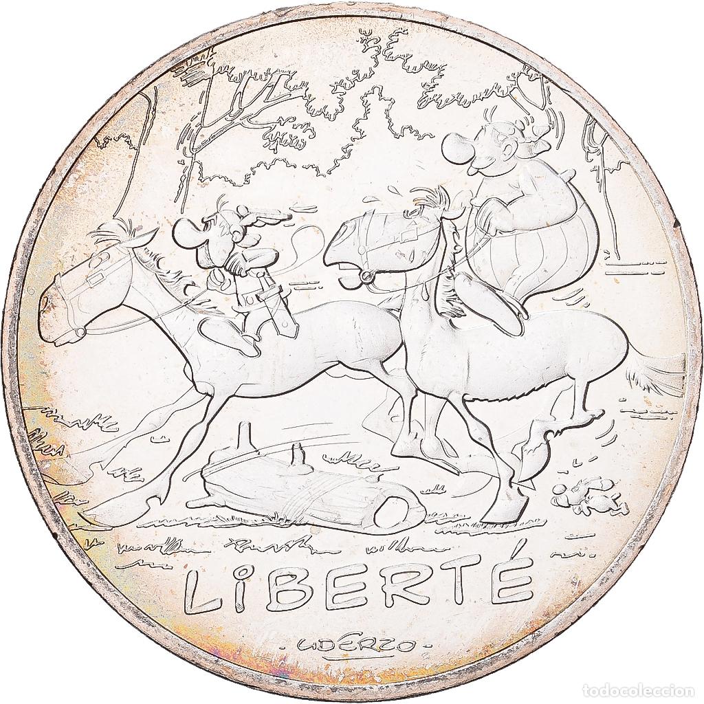 Monedas antiguas de Europa: [#1512427] Francia, Monnaie de Paris, 10 Euro, Ast&eacute;rix Libert&eacute; (Le Tour de Gaule), 2015