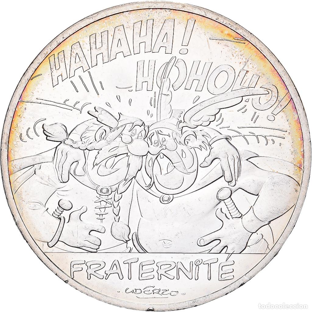 Alte M&uuml;nzen aus Europa: [#1512416] Francia, 10 Euro, Ast&eacute;rix Fraternit&eacute; (Ast&eacute;rix chez les belges), 2015, MDP