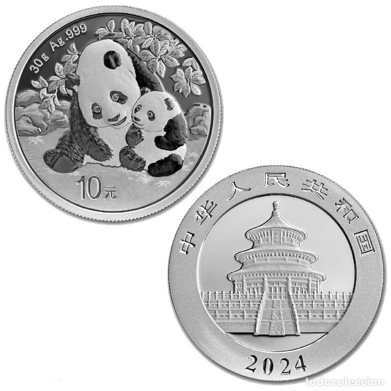 Monedas antiguas de Europa: ONZA DE PLATA PANDA 999, EN CAPSULA ORIGINAL SIN ABRIR