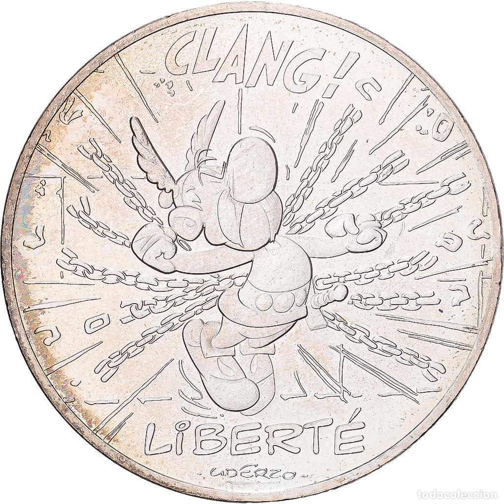 Monedas antiguas de Europa: [#1512428] Francia, 10 Euro, Libert&eacute; Le Tour de Gaule d'Ast&eacute;rix - cha&icirc;nes, 2015, MDP