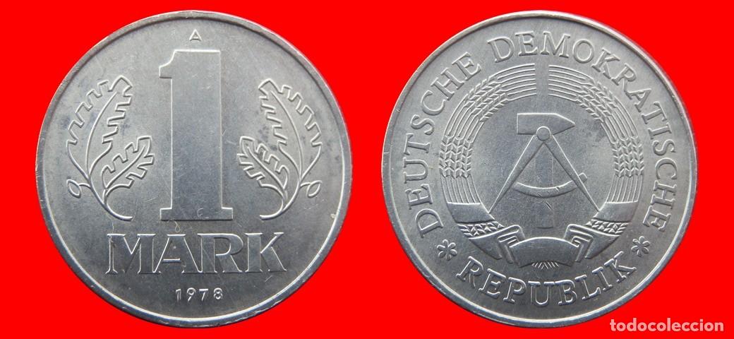 Monedas antiguas de Europa: 1 MARCO 1978A ALEMANIA REPUBLICA DEMOCRATICA DDR-139627
