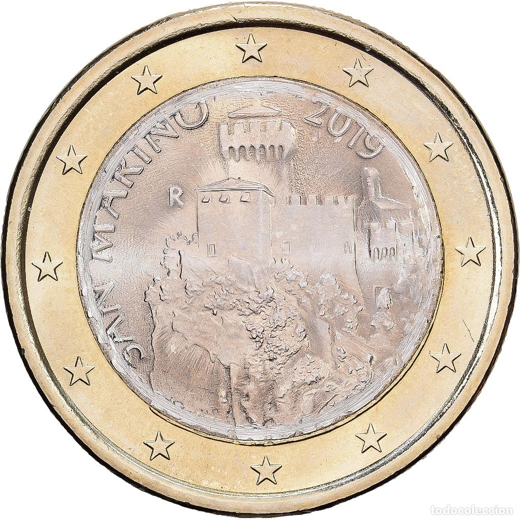 Monedas antiguas de Europa: [#1550050] San Marino, 1 Euro, BU, 2019, Rome, Bimet&aacute;lico, SC