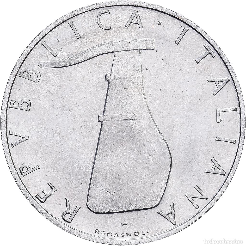 Alte M&uuml;nzen aus Europa: [#1550071] Italia, 5 Lire, 1970, Rome, Aluminio, FDC, KM:92