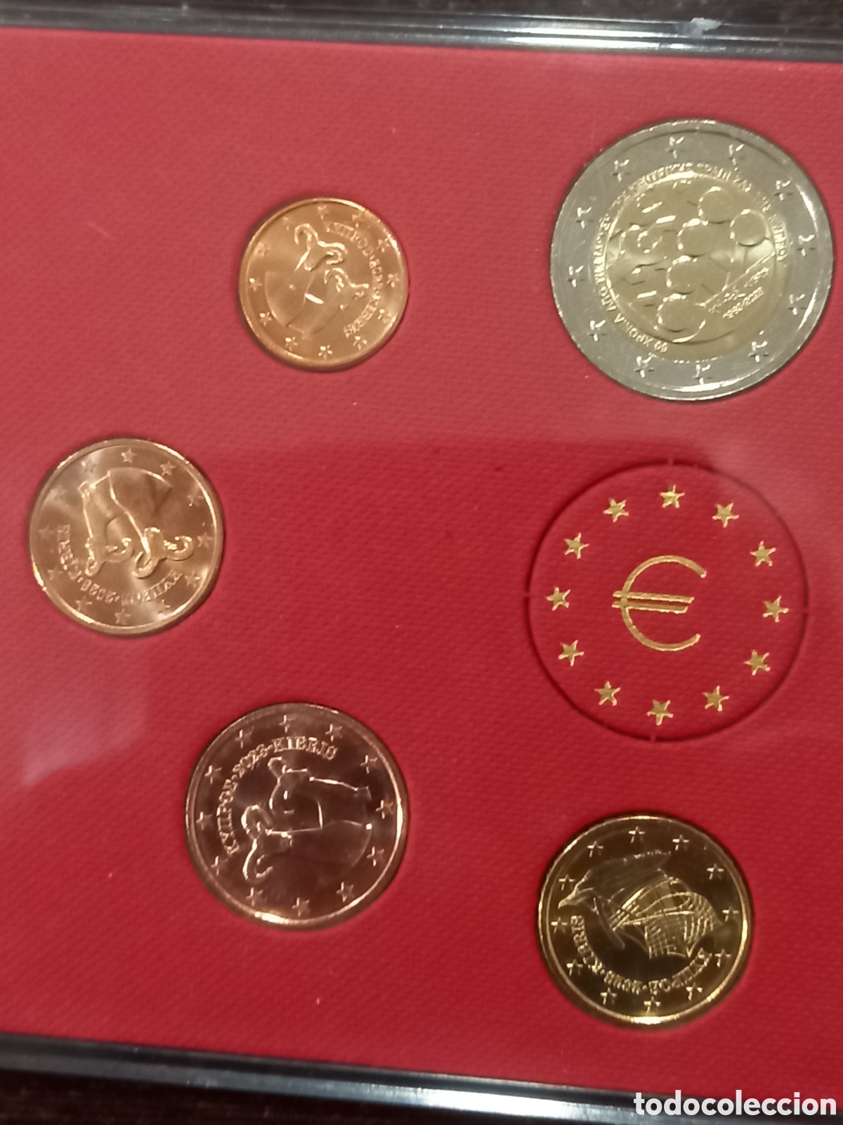 Monedas antiguas de Europa: Set monedas euro chipre - Foto 5