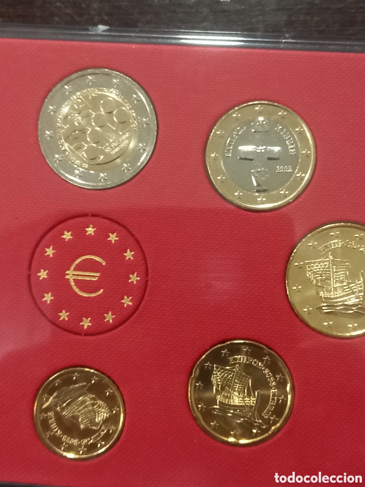 Monedas antiguas de Europa: Set monedas euro chipre - Foto 6