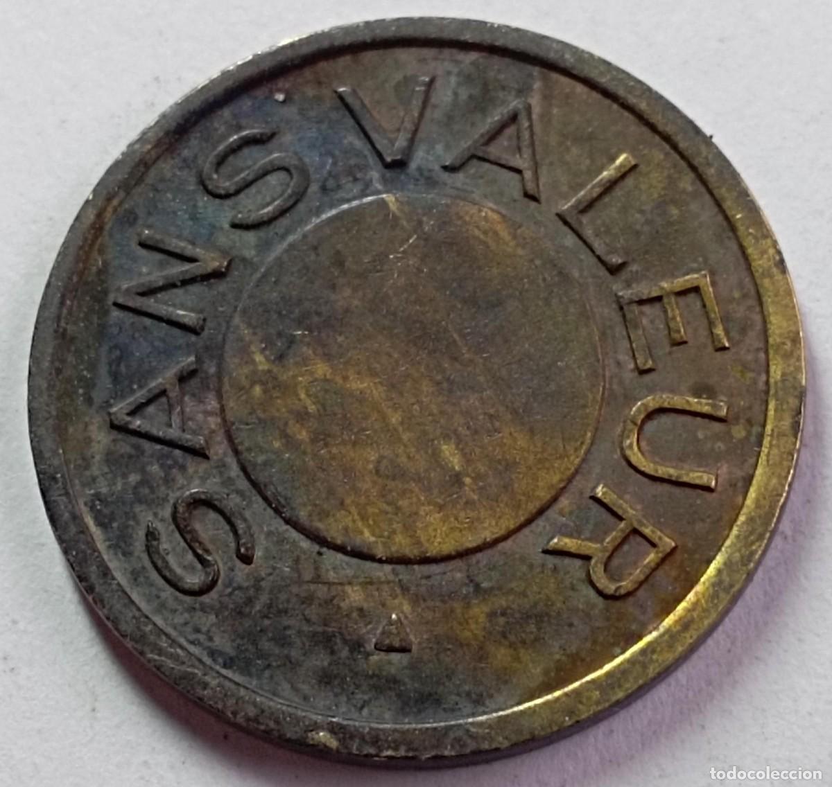 Monedas antiguas de Europa: Moneda, token Amusement (Francia) - Foto 2
