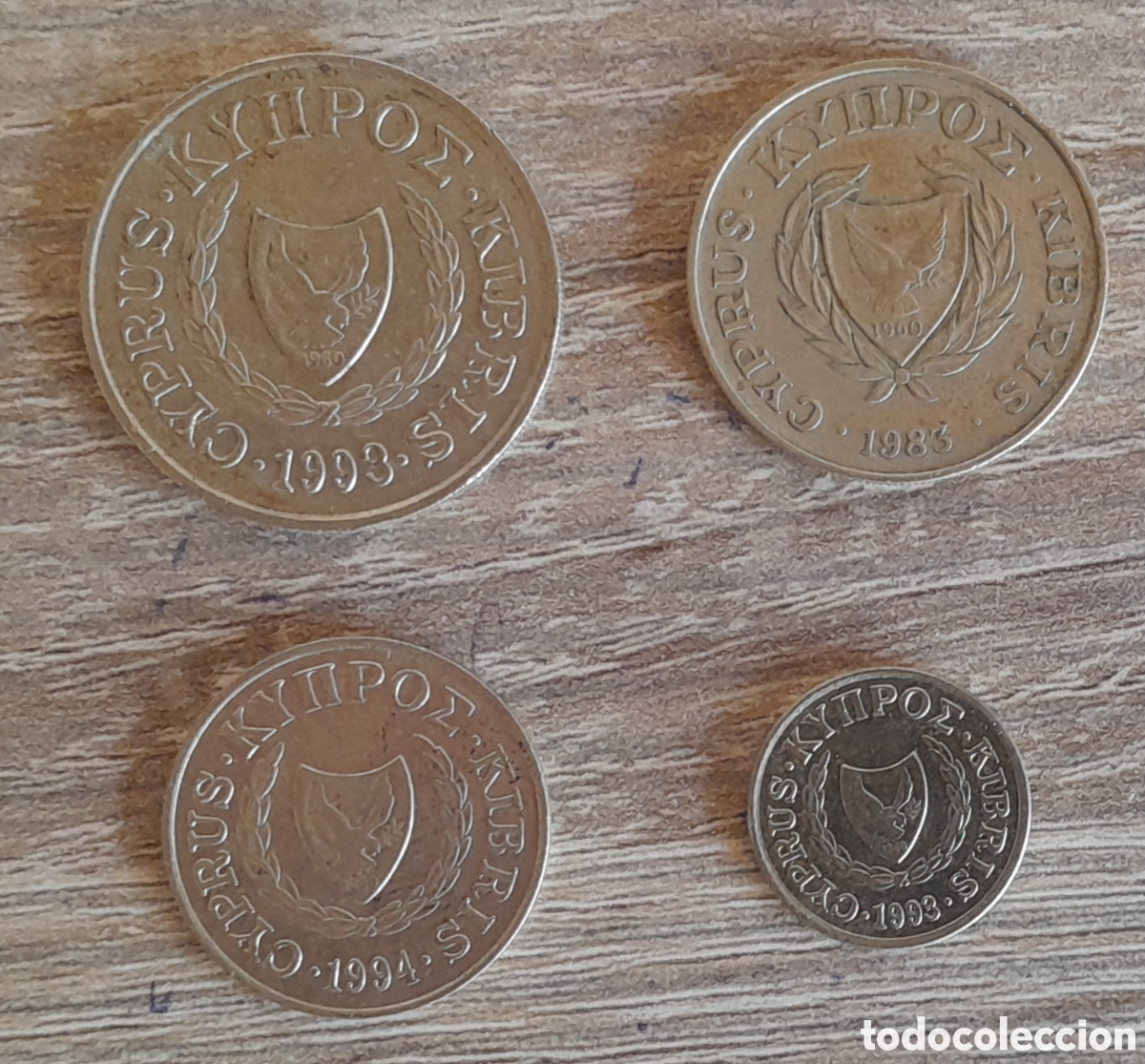 Monedas antiguas de Europa: MONEDAS DE MALTA Y CHIPRE - Foto 3