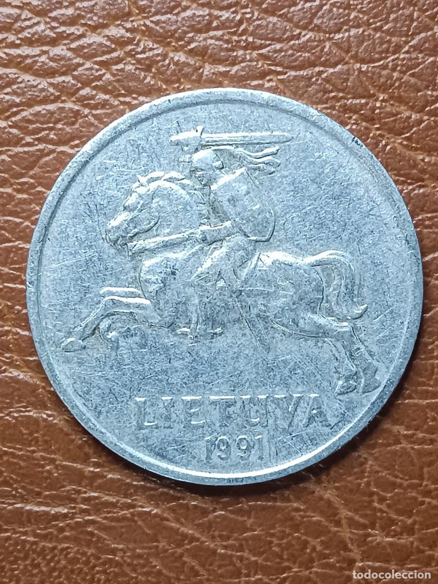 Monedas antiguas de Europa: LITUANIA 5 CENTAS 1991 (3622) - Foto 1
