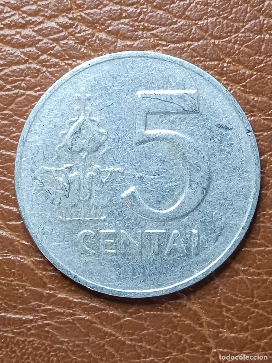 Monedas antiguas de Europa: LITUANIA 5 CENTAS 1991 (3622) - Foto 2