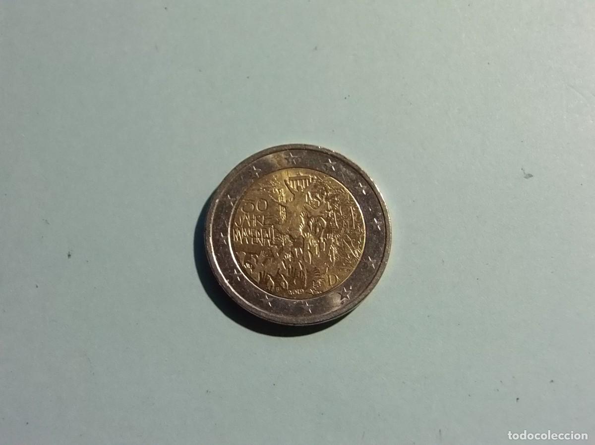 Old Coins of Europe: ALEMANIA 2 EUROS 2019 - MURO DE BERL&Iacute;N - CECA F - MBC.