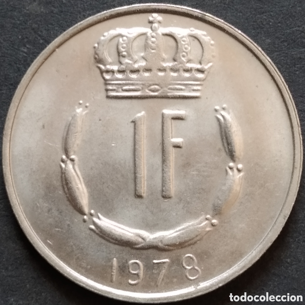 Monete antiche di Europa: MONEDA - LUXEMBURGO 1 FRANCO 1978