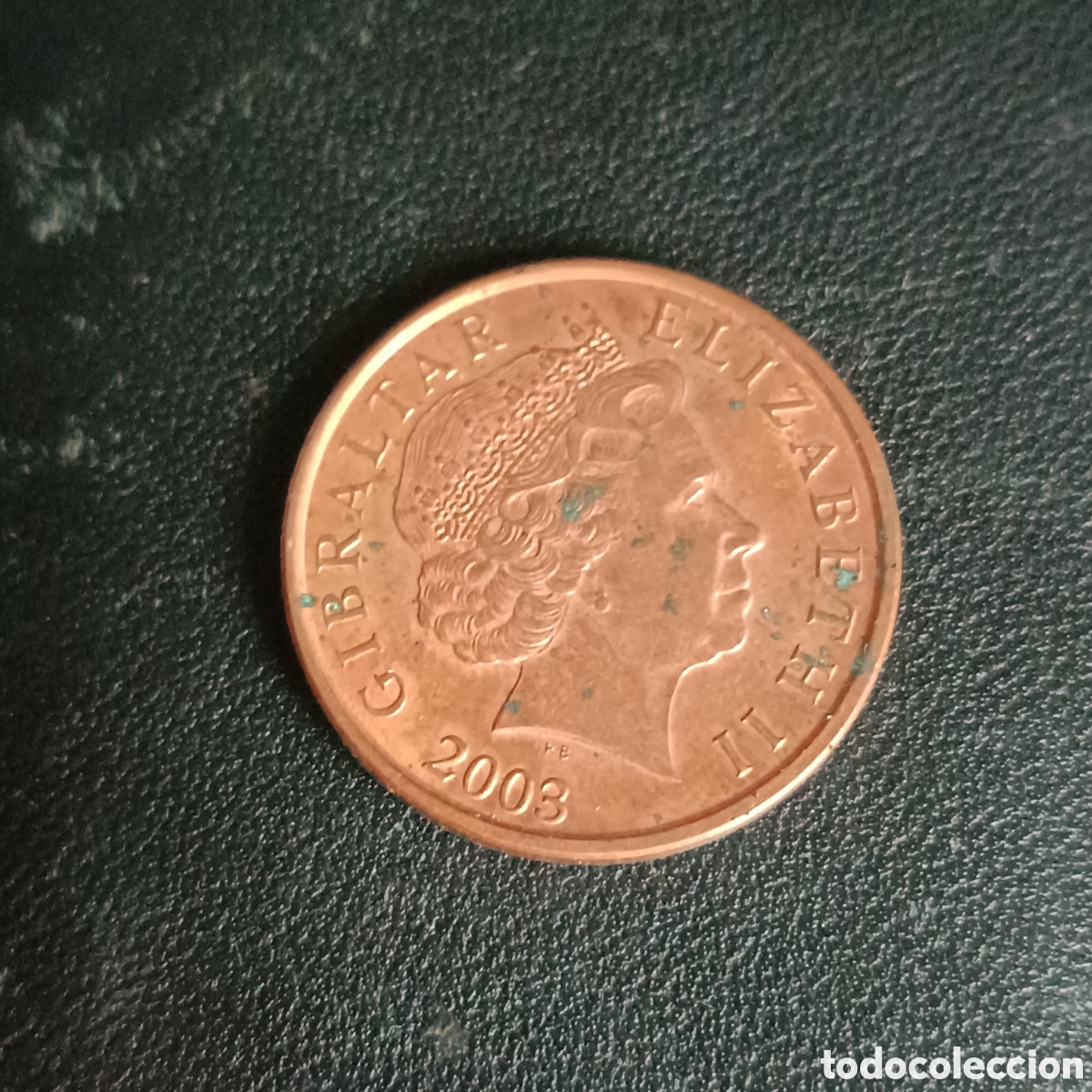 Monete antiche di Europa: 2 pence Gibraltar Elizabeth II 2003