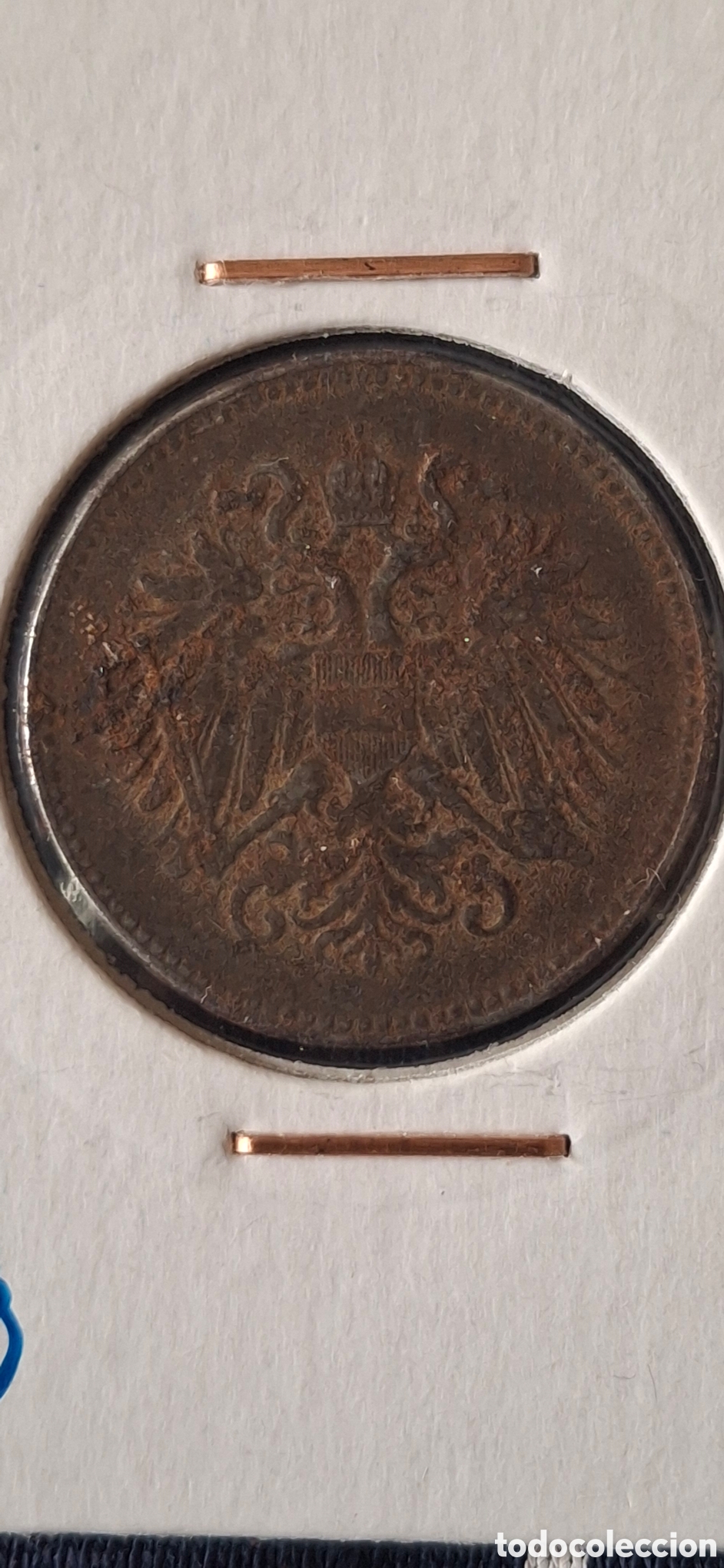 Monedas antiguas de Europa: 20 Hellers 1916 Austria - Foto 1