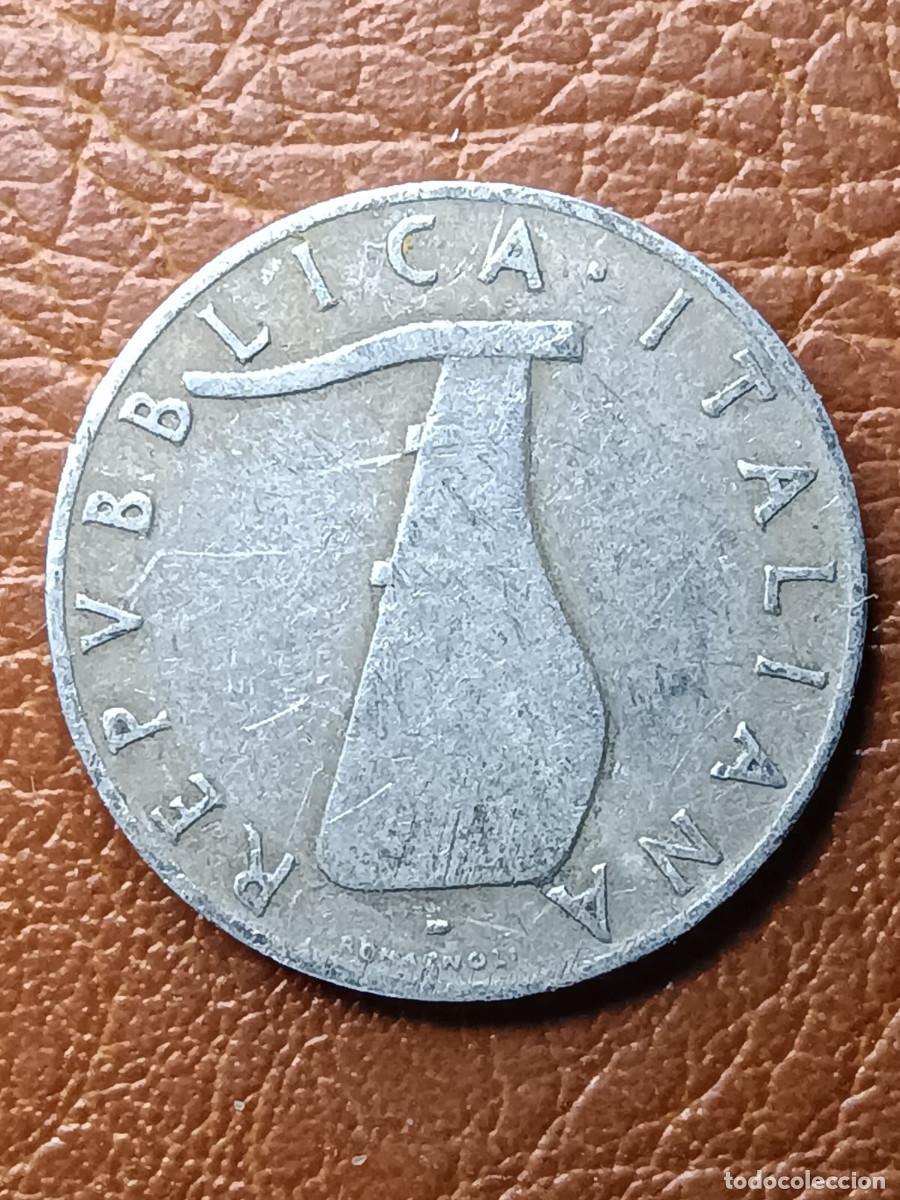 Moedas antigas da Europa: ITALIA 5 LIRAS 1954 (3704)
