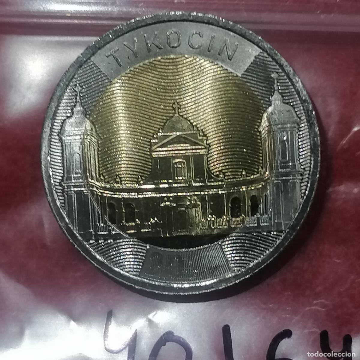 Monete antiche di Europa: Polonia 5 Sloty, 2025, Iglesia Sant&iacute;sima Trinidad en Tykocin, una moneda, eslotis, złotych, 40164 2