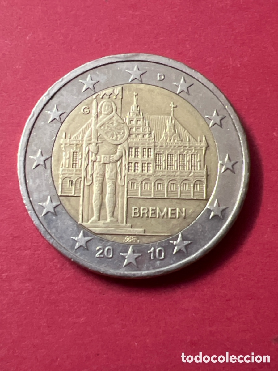 Monedas antiguas de Europa: X1087. MONEDA DE 2 EUROS - ALEMANIA - BREMEN - 2010