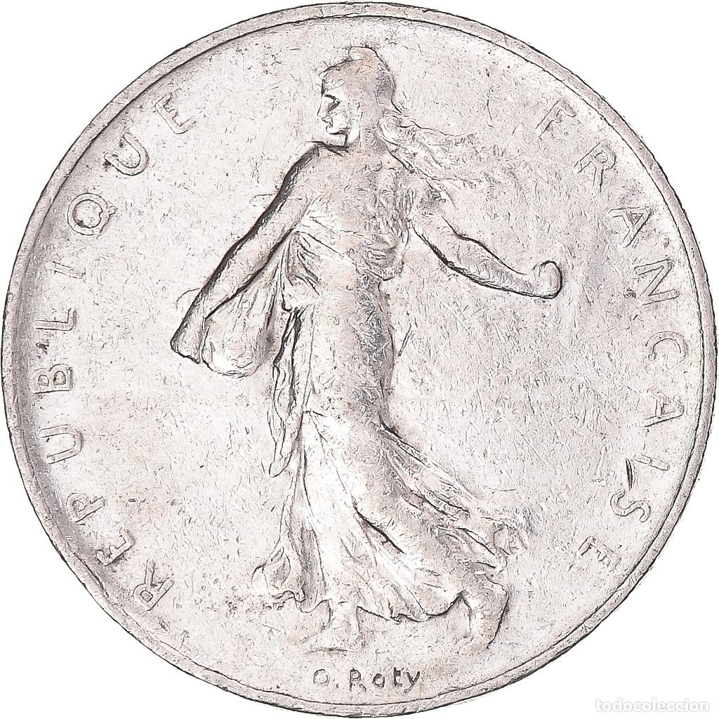Moedas antigas da Europa: [#1331838] Moneda, Francia, Franc, 1966
