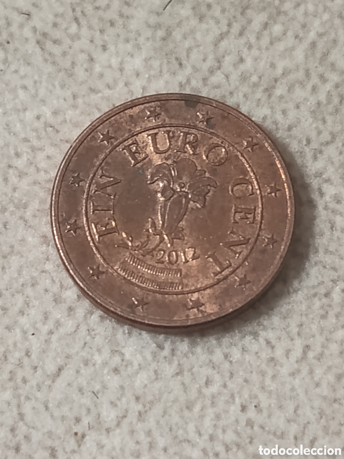 Monedas antiguas de Europa: Moneda 1 C&eacute;ntimo Austria 2012 - Foto 1