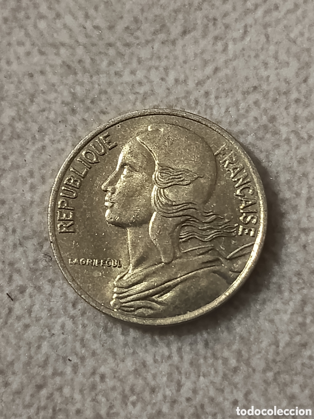 Monedas antiguas de Europa: Moneda 5 C&eacute;ntimos Francia 1998 - Foto 1