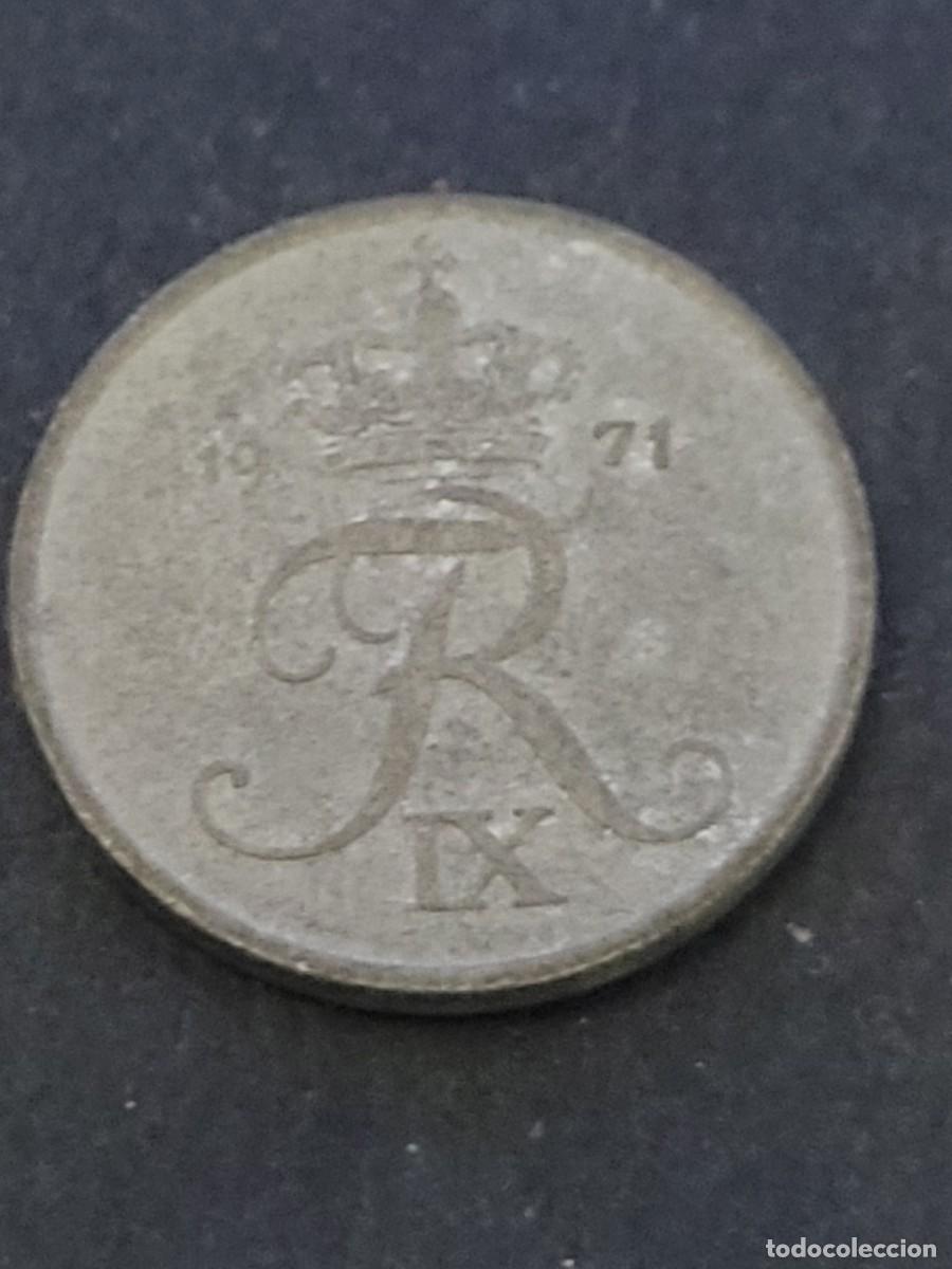 Monedas antiguas de Europa: Moneda 1 ore 1971 Dinamarca - Foto 1