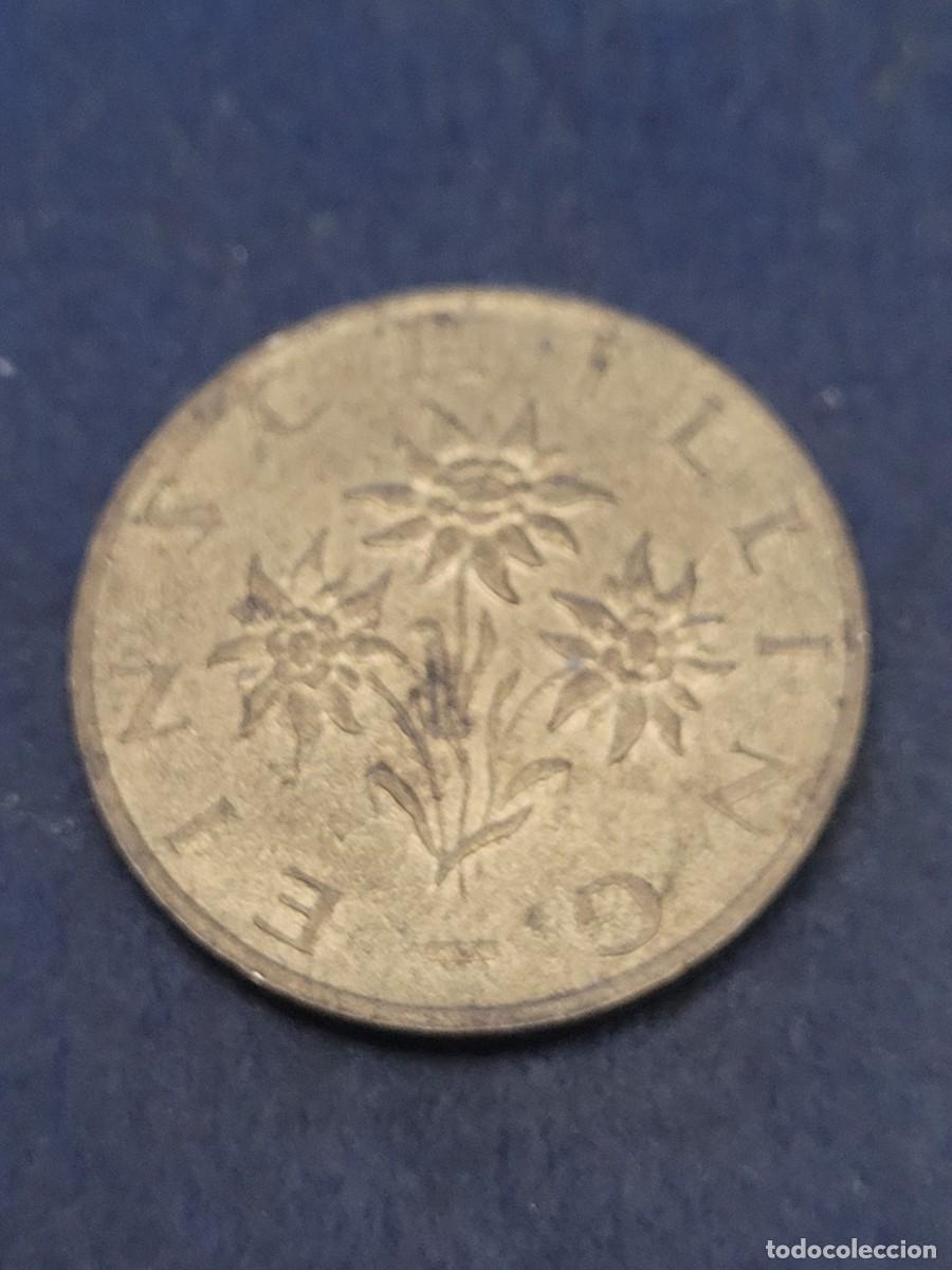 Monedas antiguas de Europa: Moneda 1 chel&iacute;n 1991 Austria - Foto 1