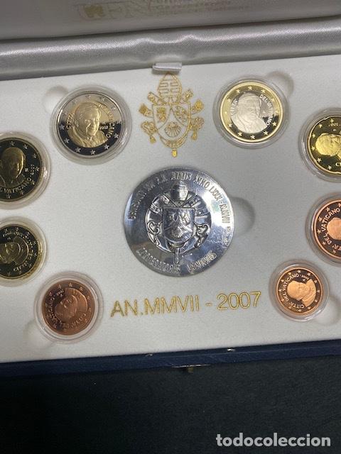Monedas antiguas de Europa: Set de monedas Vaticano 2007 PROF - Foto 3