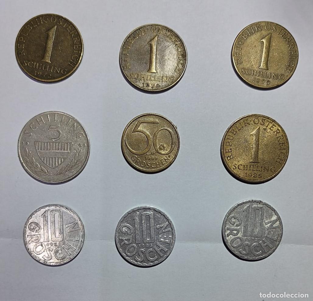 Monedas antiguas de Europa: LOTE MONEDAS AUSTRIA - Foto 1