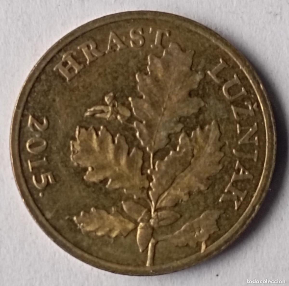Monedas antiguas de Europa: Moneda de Croacia 5 lipa del 2015 - Foto 1