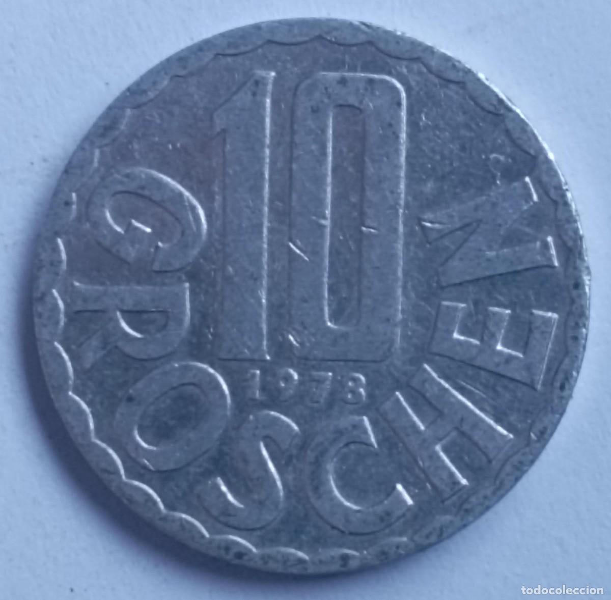 Monedas antiguas de Europa: Moneda de Austria 10 groschen de 1978 - Foto 1