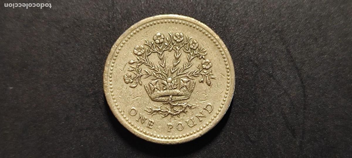 Monedas antiguas de Europa: MONEDA DE INGLATERRA 1 LIBRA 1991 BC - Foto 1