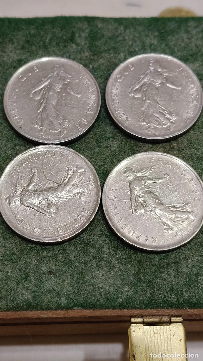 Monedas antiguas de Europa: 4 pi&egrave;ce de 5 franc collection - Foto 1